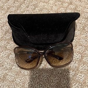 TOM FORD BROWN SUNGLASSES